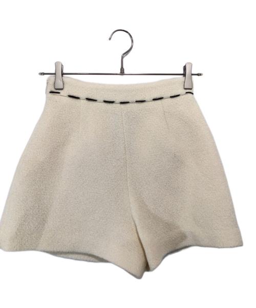 sheller（シェリエ）sheller (シェリエ) ステッチツイードセットアップ ベージュ サイズ:FREEの古着・服飾アイテム