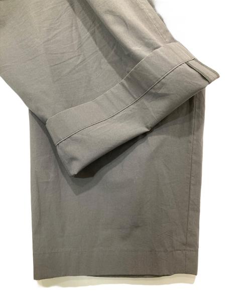 ATON（エイトン）ATON (エイトン) KYOTO TSURIZOME COTTON WIDE EAZY PANTS コットンワイドイージーパンツ グレー サイズ:04の古着・服飾アイテム