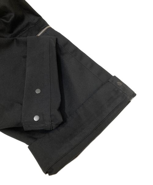 JIL SANDER（ジルサンダー）JIL SANDER (ジルサンダー) ジップトラウザーパンツ ブラック サイズ:46の古着・服飾アイテム