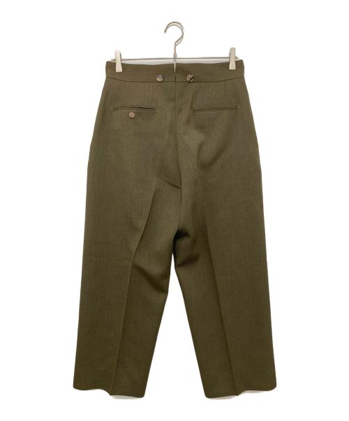 HUM VENT（ヒューベント）HUM VENT (ヒューベント) SOLIS CAVALRY TROUSERS ソリスキャバリートラウザーズ カーキ サイズ:2の古着・服飾アイテム