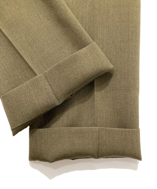 HUM VENT（ヒューベント）HUM VENT (ヒューベント) SOLIS CAVALRY TROUSERS ソリスキャバリートラウザーズ カーキ サイズ:2の古着・服飾アイテム