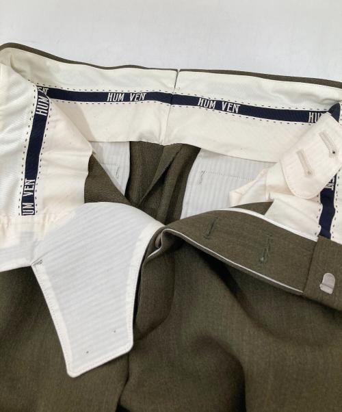 HUM VENT（ヒューベント）HUM VENT (ヒューベント) SOLIS CAVALRY TROUSERS ソリスキャバリートラウザーズ カーキ サイズ:2の古着・服飾アイテム