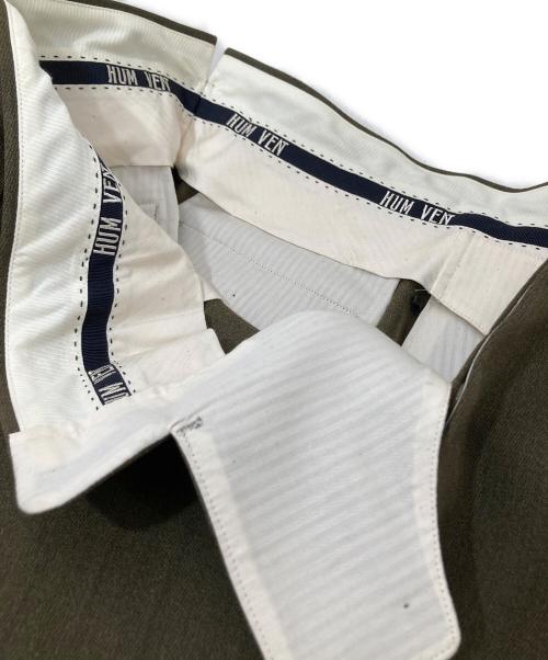 HUM VENT（ヒューベント）HUM VENT (ヒューベント) SOLIS CAVALRY TROUSERS ソリスキャバリートラウザーズ カーキ サイズ:2の古着・服飾アイテム