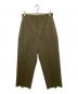 HUM VENT（ヒューベント）の古着「SOLIS CAVALRY TROUSERS ソリスキャバリートラウザーズ」｜カーキ