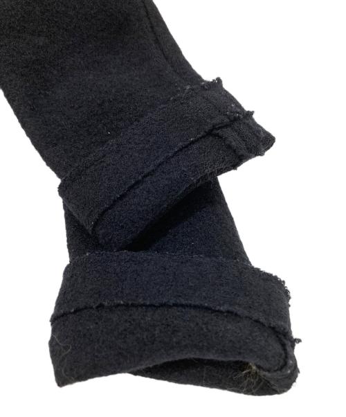 YOHJI YAMAMOTO（ヨウジヤマモト）YOHJI YAMAMOTO (ヨウジヤマモト) タイトノーカラーコート ネイビー サイズ:3の古着・服飾アイテム