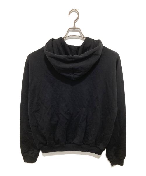 AURALEE（オーラリー）AURALEE (オーラリー) SMOOTH SOFT SWEAT SHORT ZIP PARKA　スムース ソフト スウェット ショート ジップ パーカ　A22SP01HU ブラック サイズ:４の古着・服飾アイテム