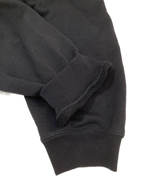 AURALEE（オーラリー）AURALEE (オーラリー) SMOOTH SOFT SWEAT SHORT ZIP PARKA　スムース ソフト スウェット ショート ジップ パーカ　A22SP01HU ブラック サイズ:４の古着・服飾アイテム
