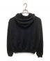 AURALEE (オーラリー) SMOOTH SOFT SWEAT SHORT ZIP PARKA　スムース ソフト スウェット ショート ジップ パーカ　A22SP01HU ブラック サイズ:４：18000円