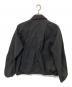 AURALEE (オーラリー) BONDED TROPICAL WOOL ZIP BLOUSON　ボンデッドトロピカルウールジップブルゾン グレー サイズ:3：80000円