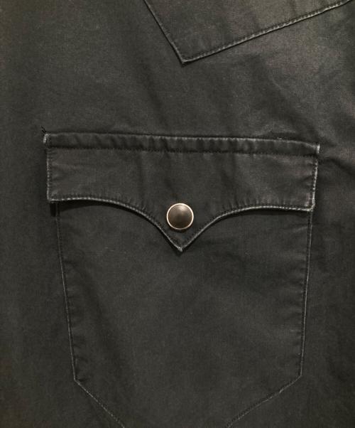 RRL（ダブルアールエル）RRL (ダブルアールエル) ウエスタンシャツ ブラック サイズ:Mの古着・服飾アイテム