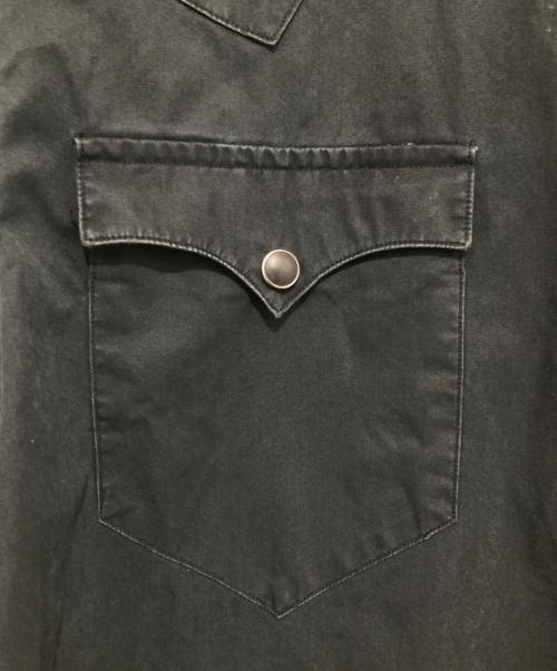 RRL（ダブルアールエル）RRL (ダブルアールエル) ウエスタンシャツ ブラック サイズ:Mの古着・服飾アイテム