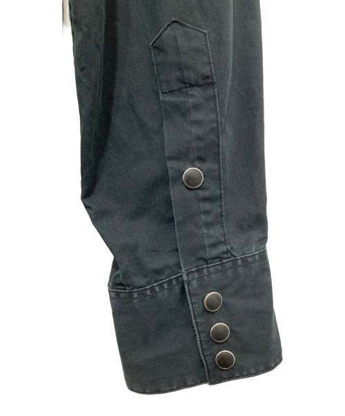 RRL（ダブルアールエル）RRL (ダブルアールエル) ウエスタンシャツ ブラック サイズ:Mの古着・服飾アイテム