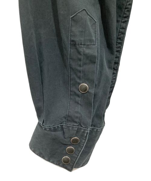 RRL（ダブルアールエル）RRL (ダブルアールエル) ウエスタンシャツ ブラック サイズ:Mの古着・服飾アイテム