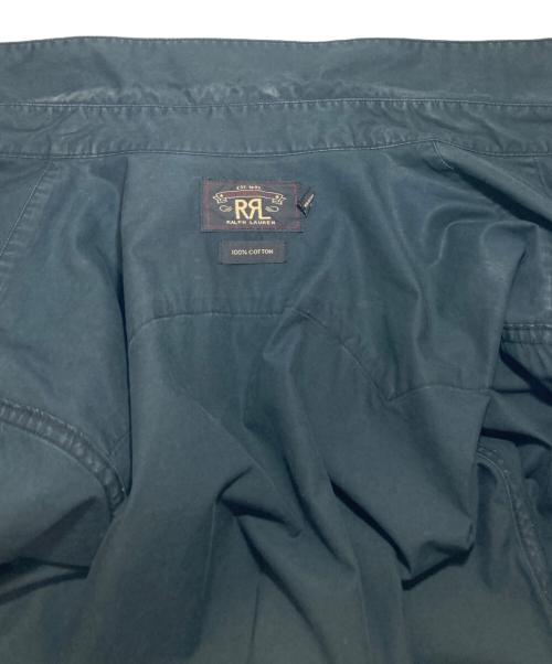 RRL（ダブルアールエル）RRL (ダブルアールエル) ウエスタンシャツ ブラック サイズ:Mの古着・服飾アイテム
