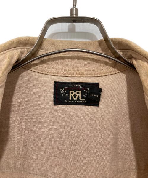 RRL（ダブルアールエル）RRL (ダブルアールエル) ウエスタンシャツ ベージュ サイズ:Sの古着・服飾アイテム