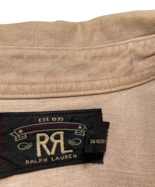 RRL（ダブルアールエル）RRL (ダブルアールエル) ウエスタンシャツ ベージュ サイズ:Sの古着・服飾アイテム