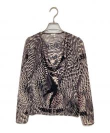 Jean Paul Gaultier FEMME（ジャンポールゴルチエ フェム）の古着「パワーネットカットソー 　90’s　KKYGGS0002　」｜グレー