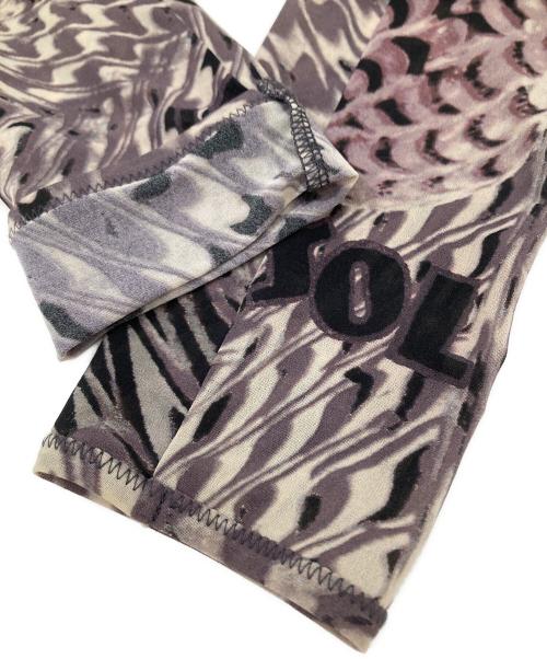 Jean Paul Gaultier FEMME（ジャンポールゴルチエ フェム）Jean Paul Gaultier FEMME (ジャンポールゴルチエ フェム) パワーネットカットソー 　90’s　KKYGGS0002　 グレー サイズ:40の古着・服飾アイテム