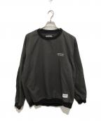 NEIGHBORHOODネイバーフッド）の古着「PULLOVER SHIRT LS プルオーバーシャツL/S 232TSNH-SHM08」｜グレー