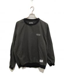 NEIGHBORHOOD（ネイバーフッド）の古着「PULLOVER SHIRT LS プルオーバーシャツL/S 232TSNH-SHM08」｜グレー