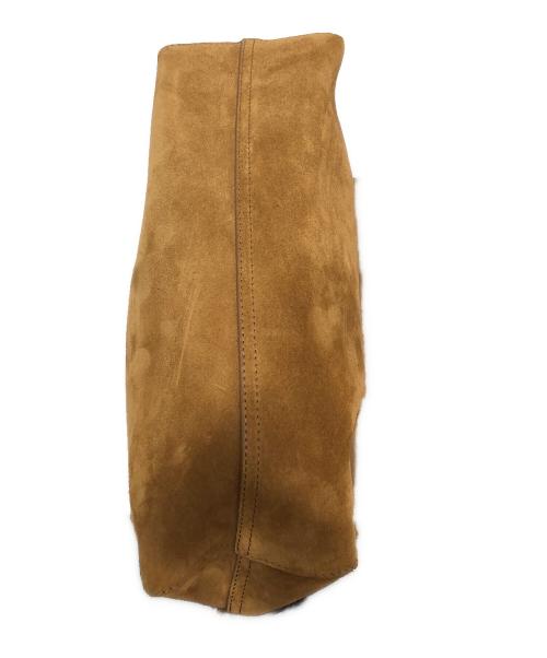 LOEWE（ロエベ）LOEWE (ロエベ) スエードメッセンジャーバッグ ブラウンの古着・服飾アイテム