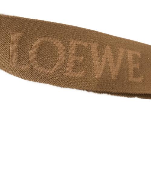 LOEWE（ロエベ）LOEWE (ロエベ) スエードメッセンジャーバッグ ブラウンの古着・服飾アイテム