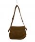 LOEWE (ロエベ) スエードメッセンジャーバッグ ブラウン：180000円