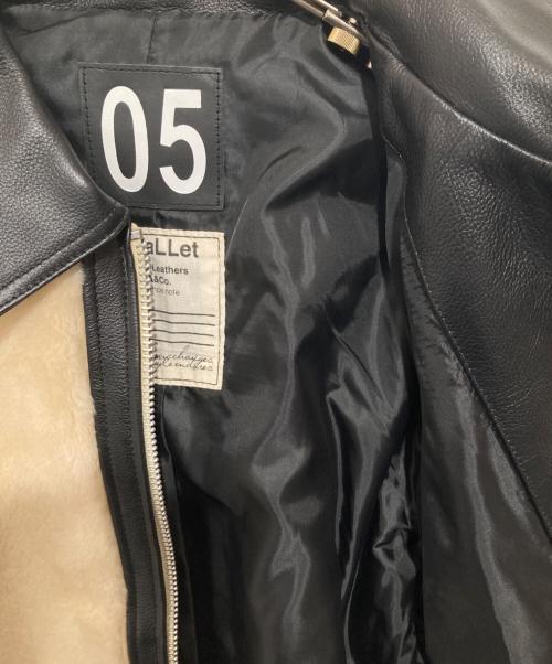 VaLLet（ヴァレット）VaLLet (ヴァレット) グリズリージャケット　CW24MX-1 ブラック×ベージュ サイズ:LLの古着・服飾アイテム