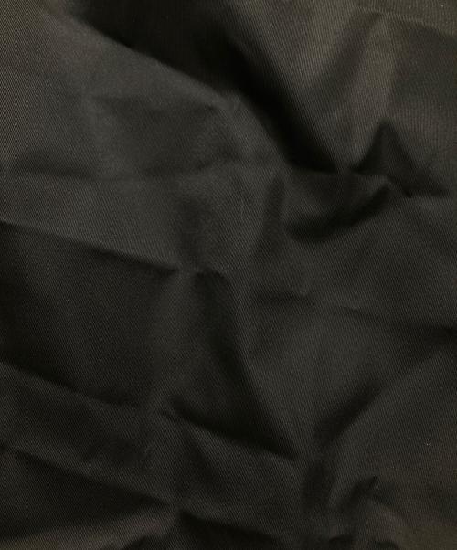 PRADA（プラダ）PRADA (プラダ) トライアングルプレート長袖シャツジャケット SC514 S202 ブラック サイズ:Mの古着・服飾アイテム