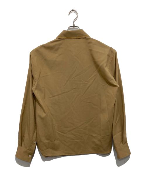 MARNI（マルニ）MARNI (マルニ) トロピカルウール ステッチワーク オーバーシャツ CUMU0265S7 ベージュ サイズ:48の古着・服飾アイテム