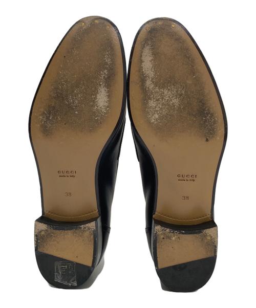 GUCCI（グッチ）GUCCI (グッチ) ホースビットローファー ブラック サイズ:38の古着・服飾アイテム