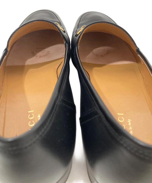 GUCCI（グッチ）GUCCI (グッチ) ホースビットローファー ブラック サイズ:38の古着・服飾アイテム