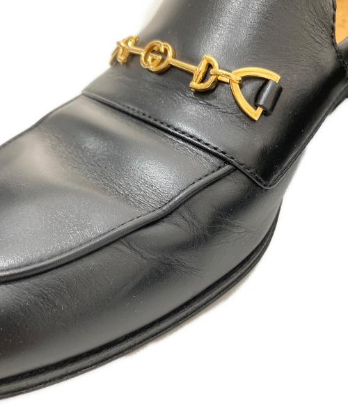 GUCCI（グッチ）GUCCI (グッチ) ホースビットローファー ブラック サイズ:38の古着・服飾アイテム