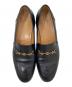 中古・古着 GUCCI (グッチ) ホースビットローファー ブラック サイズ:38：27000円