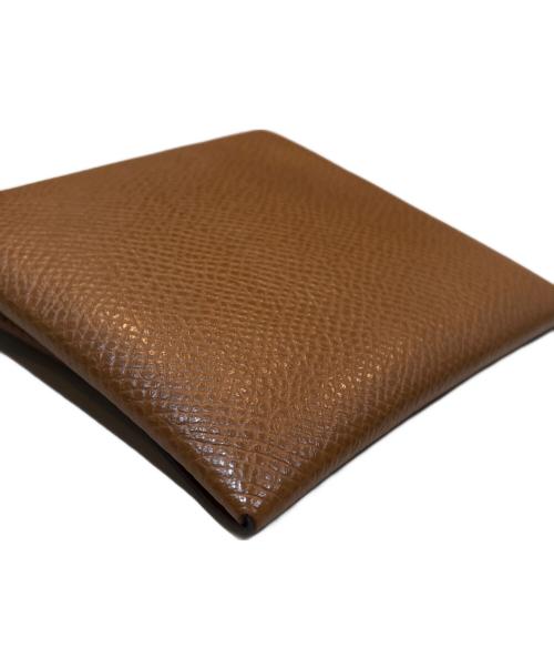 HERMES（エルメス）HERMES (エルメス) HERMES エルメス バスティア GM ヴォーエプソン B刻印 コインケース 小銭入れ 財布 ベージュの古着・服飾アイテム