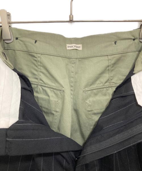 INSCRIRE（アンスクリア）INSCRIRE (アンスクリア) Hybrid Baker Pant ハイブリッド ベイカー パンツ 124AW-PT160 ブラック×カーキ サイズ:3の古着・服飾アイテム