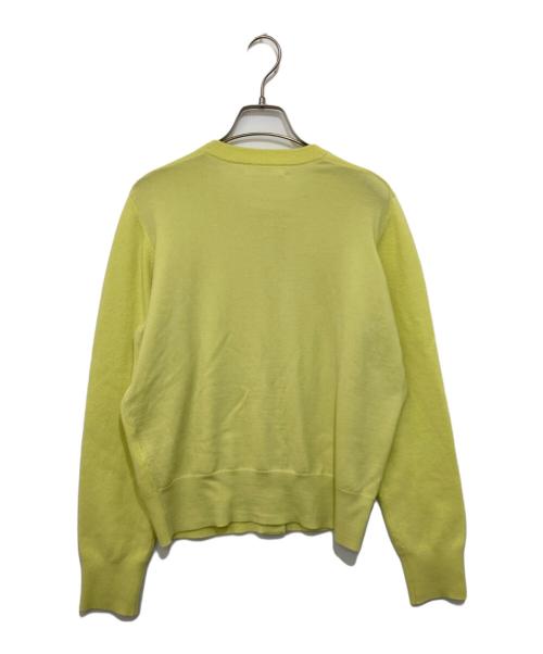 ebure（エブール）EBURE (エブール) カシミヤツインニット 4110800225 イエロー サイズ:FREEの古着・服飾アイテム