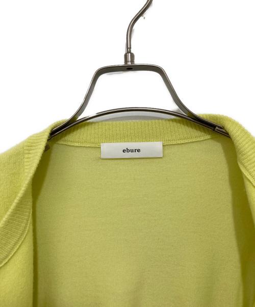 ebure（エブール）EBURE (エブール) カシミヤツインニット 4110800225 イエロー サイズ:FREEの古着・服飾アイテム