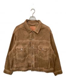 LEVI'S×stussy（リーバイス×ステューシー）の古着「2nd Dyed Jacquard Jacket　セカンド ダイド ジャカード ジャケット　PC9-A5216-0001」｜ベージュ