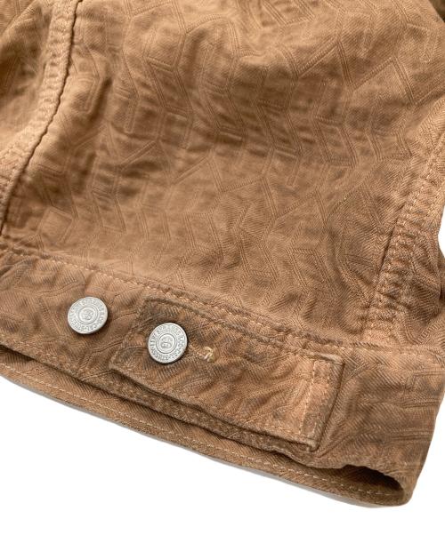 LEVI'S（リーバイス）LEVI'S (リーバイス) stussy (ステューシー) 2nd Dyed Jacquard Jacket　セカンド ダイド ジャカード ジャケット　PC9-A5216-0001 ベージュ サイズ:XLの古着・服飾アイテム