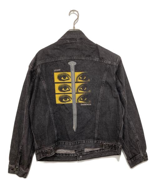 LEVI'S（リーバイス）LEVI'S (リーバイス) UNDERCOVER (アンダーカバー) Type III Trucker Jacket タイプ スリー トラッカー ジャケット 001YW-0000 ブラック サイズ:XXLの古着・服飾アイテム