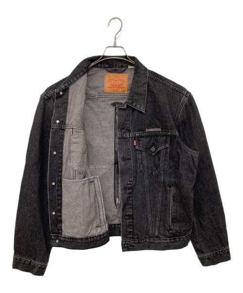 LEVI'S（リーバイス）LEVI'S (リーバイス) UNDERCOVER (アンダーカバー) Type III Trucker Jacket タイプ スリー トラッカー ジャケット 001YW-0000 ブラック サイズ:XXLの古着・服飾アイテム