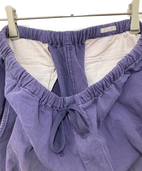 COMOLI（コモリ）COMOLI (コモリ) コットンドリル ニータックパンツ Z01-03018 パープル サイズ:3の古着・服飾アイテム