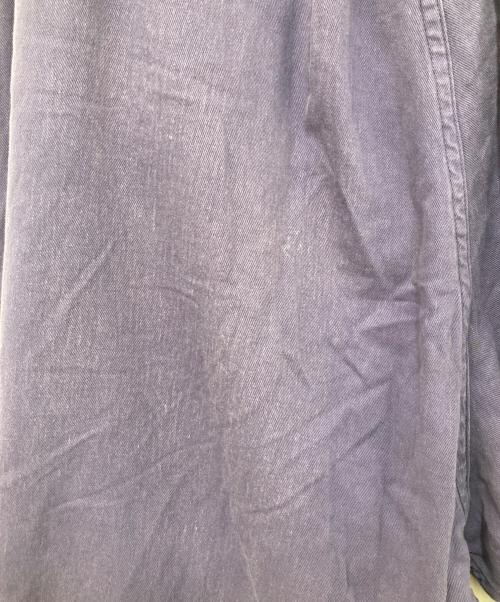 COMOLI（コモリ）COMOLI (コモリ) コットンドリル ニータックパンツ Z01-03018 パープル サイズ:3の古着・服飾アイテム