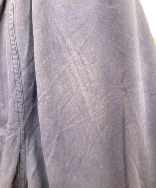 COMOLI（コモリ）COMOLI (コモリ) コットンドリル ニータックパンツ Z01-03018 パープル サイズ:3の古着・服飾アイテム