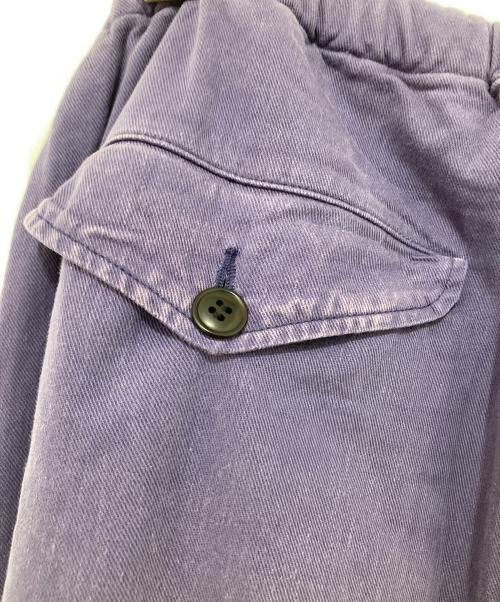 COMOLI（コモリ）COMOLI (コモリ) コットンドリル ニータックパンツ Z01-03018 パープル サイズ:3の古着・服飾アイテム