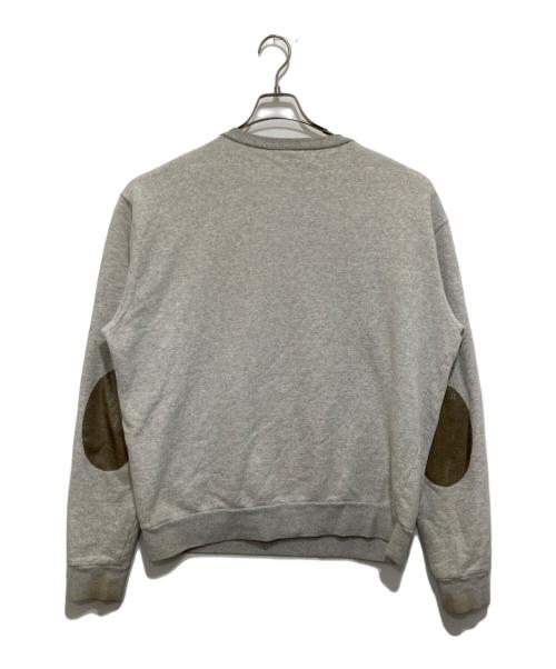 Maison Margiela（メゾンマルジェラ）Maison Margiela (メゾンマルジェラ) エルボーパッチスウェット S30GU0075 S25392 グレー サイズ:54の古着・服飾アイテム