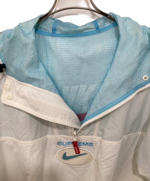 SUPREME（シュプリーム）Supreme (シュプリーム) NIKE (ナイキ) Jewel Reversible Ripstop Anorak ジュエル リバーシブル リップストップ アノラック CW9695-487 ホワイト サイズ:Mの古着・服飾アイテム