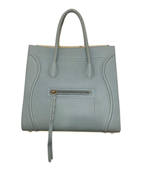 CELINE（セリーヌ）CELINE (セリーヌ) スモールスクエアラゲージ ファントム スカイブルーの古着・服飾アイテム