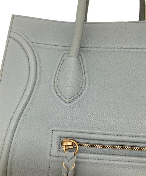 CELINE（セリーヌ）CELINE (セリーヌ) スモールスクエアラゲージ ファントム スカイブルーの古着・服飾アイテム
